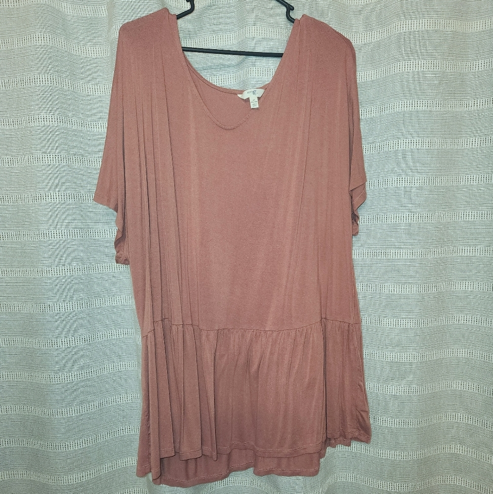 Peplum style shirt/tunic